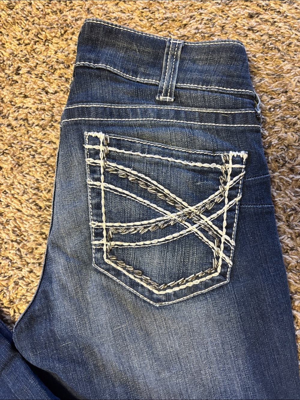 Ariat dark wash jeans - Picture 4 of 4